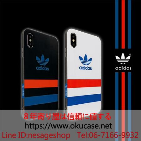 Adidas アイフォーンxs ケース スポーツ風 アディダス Iphone Xr 8
