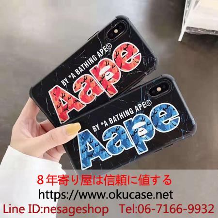 AAPE iPhone11 Proケース 四角保護